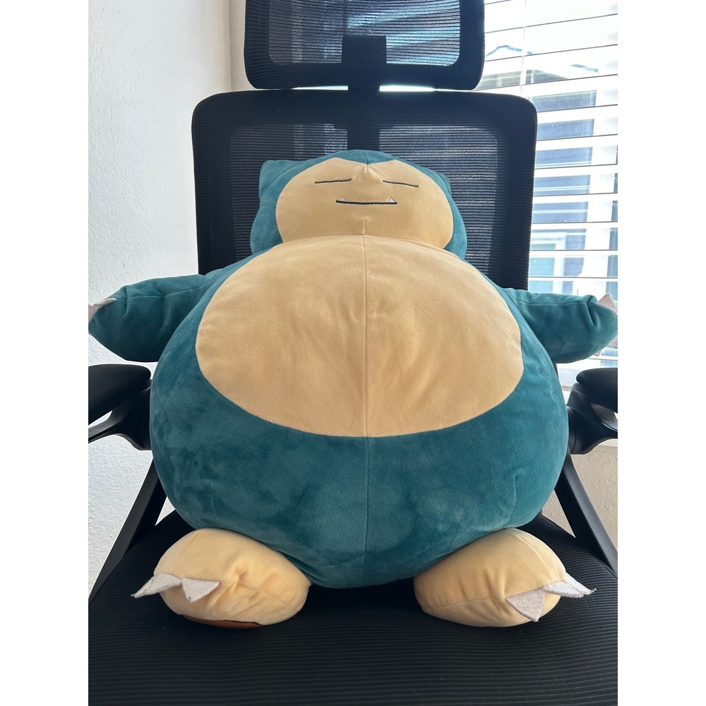 Pokemon Snorlax Plush 21 Inch Large Stuffed Animal WCT Wicked Cool Toys